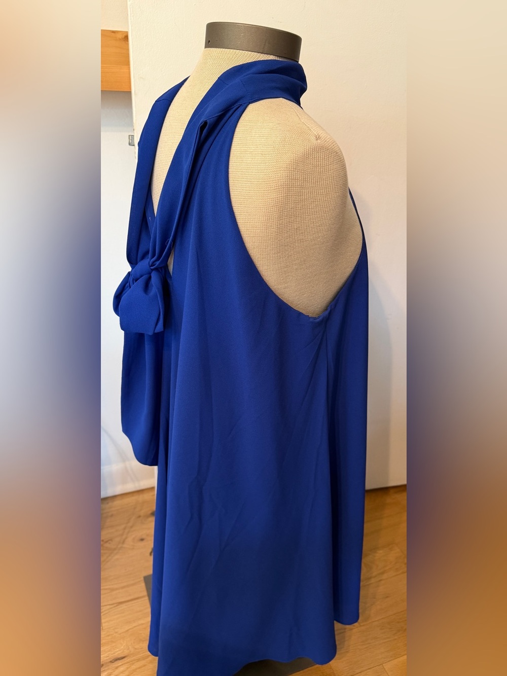 Badgley Mischka Cobalt Blue Dress - Fun and Flirty, Loose and Comfy